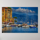 Portofino Harbour Poster (Voorkant)