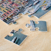 Portofino Harbour - Zomer in Italië - 8 x 10 inch Legpuzzel (Zijkant)