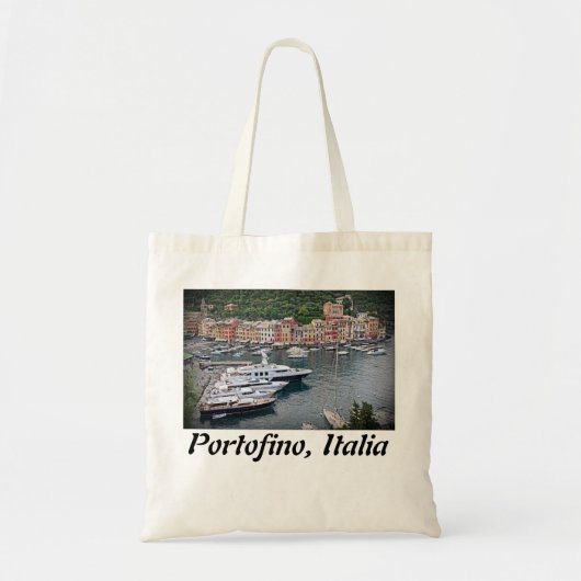 Portofino, Italia Canvas tas (Voorkant)