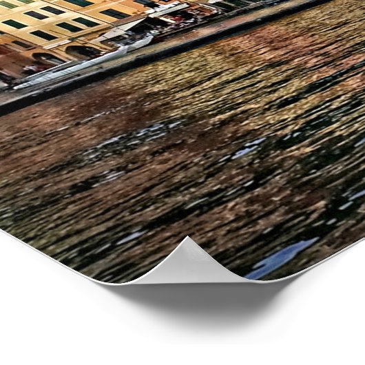 Portofino, Italia Poster (Hoek)