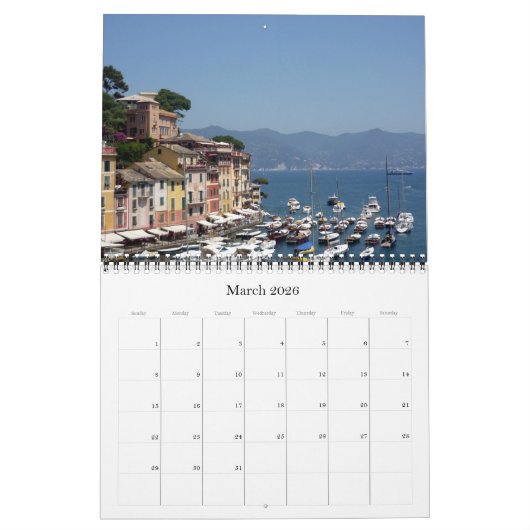 Portofino Italië 2024 Kalender (Mar 2026)