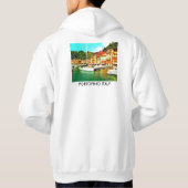 PORTOFINO, ITALIË HOODIE (Achterkant)