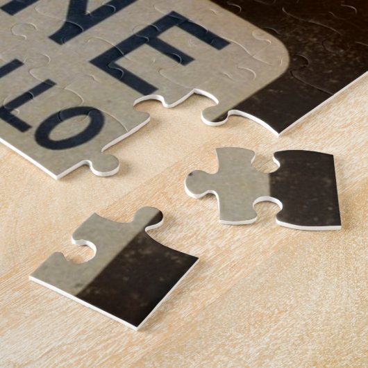  Portofino Italië Illustratie van Riviera Legpuzzel (Zijkant)