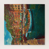 PORTOFINO - Italië - klein vierkant - marina Legpuzzel (Verticaal)