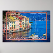 Portofino, Italië - Schildereffect Poster (Voorkant)