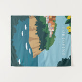 Portofino Italië Wandkleed (Voorkant (horizontaal))