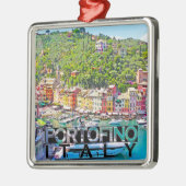 Portofino Metalen Ornament (Links)