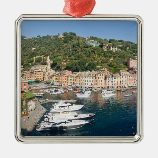 Portofino panorama metalen ornament (Voorkant)