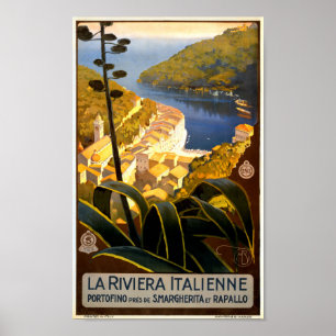  portofino reisposter poster