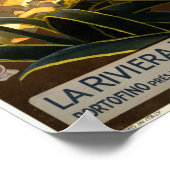 portofino reisposter poster (Hoek)