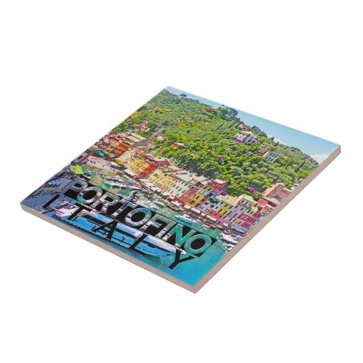 Portofino Tegeltje (Zijkant)