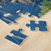 Portofino van boven - Puzzle Legpuzzel (Zijkant)