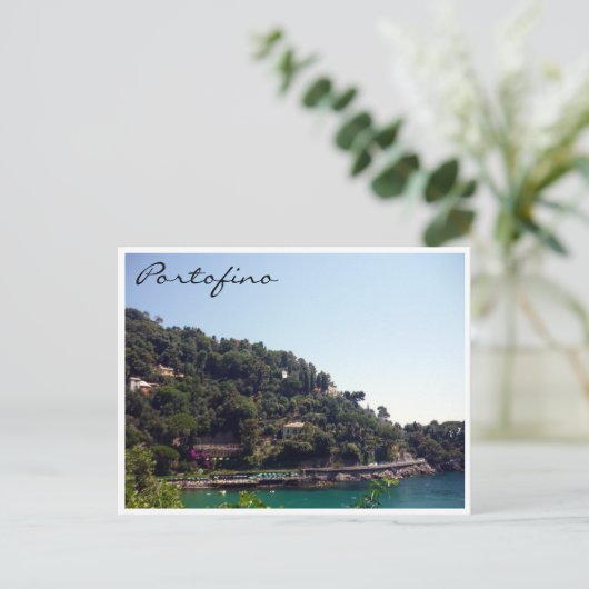 portofinoestand briefkaart (Staand voorkant)