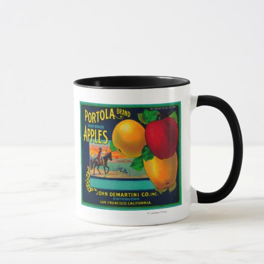 Portola Apple-label Mok (Rechts)