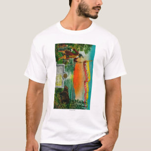 Portola Festival Advertisment (ontdekkingsreiziger T-shirt