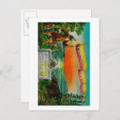 Portola Festival Advertisment (verkenner) Briefkaart (Voorkant / Achterkant)