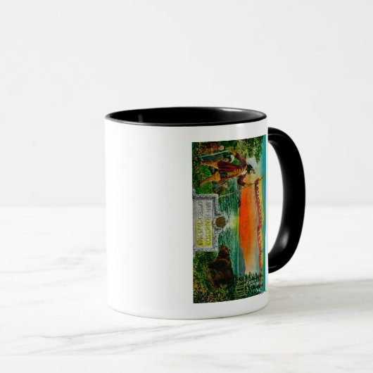 Portola Festival Advertisment (verkenner) Mok (Voorkant rechts)