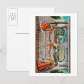 Portola Festival Advertisment (vrouwen) Briefkaart (Voorkant / Achterkant)