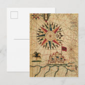 Portolan Chart | Kaart van Caïro, Egypte (Voorkant / Achterkant)