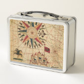Portolan Chart | Kaart van Caïro, Egypte (Achterkant)