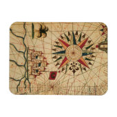 Portolan Chart | Kaart van Caïro, Egypte Magneet (Horizontaal)