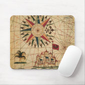 Portolan Chart | Kaart van Caïro, Egypte Muismat (Met muis)