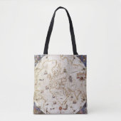 Portolan Grafiek van de wereld | 1519 Tote Bag (Voorkant)