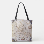 Portolan Grafiek van de wereld | 1519 Tote Bag (Achterkant)