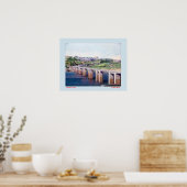 Portomarín (Lugo) Poster (Keuken)