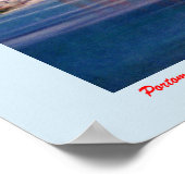 Portomarín (Lugo) Poster (Hoek)