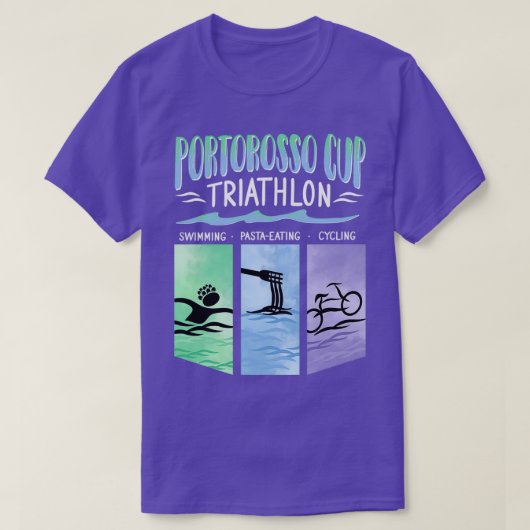 Portorosso Cup Triathlon T-shirt (Design voorkant)