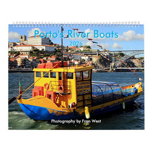 Porto's River Boats 2026 Kalender (Hoes)