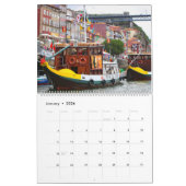 Porto's River Boats 2026 Kalender (Jan 2026)