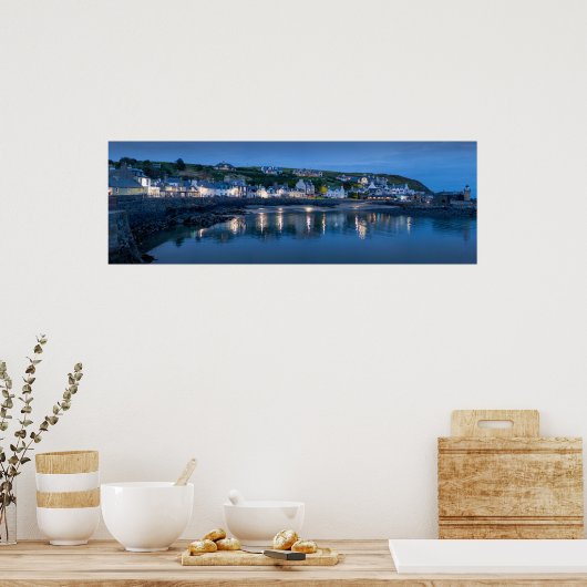 Portpatrick Harbour, Schotland Poster (Keuken)