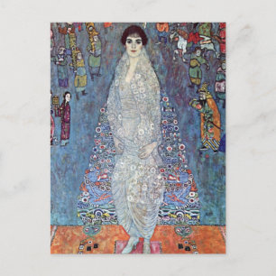 Portrait Baroness Elisabeth Bacchofen Echt, Klimt Briefkaart
