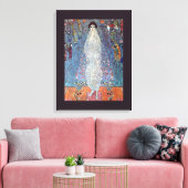 Portrait Baroness Elisabeth Bacchofen Echt, Klimt Canvas Afdruk (Insitu (Woonkamer))