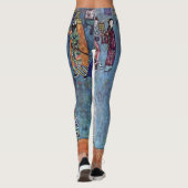 Portrait Baroness Elisabeth Bacchofen Echt, Klimt Leggings (Achterkant)
