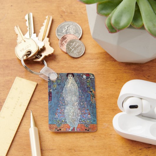 Portrait Baroness Elisabeth Bacchofen Echt, Klimt Sleutelhanger (Bureau)