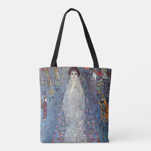Portrait Baroness Elisabeth Bacchofen Echt, Klimt Tote Bag (Achterkant)