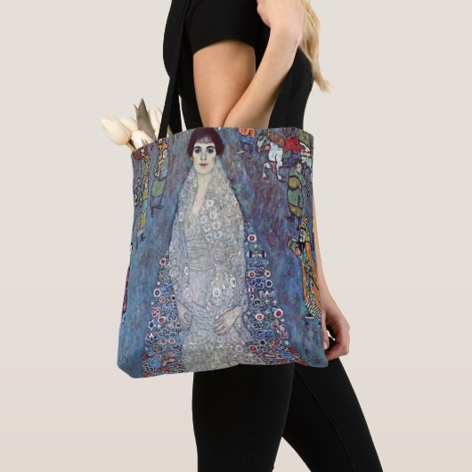 Portrait Baroness Elisabeth Bacchofen Echt, Klimt Tote Bag (Dichtbij)