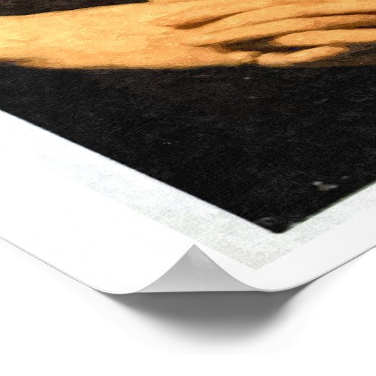 Portrait Benjamin Disraeli Poster (Hoek)