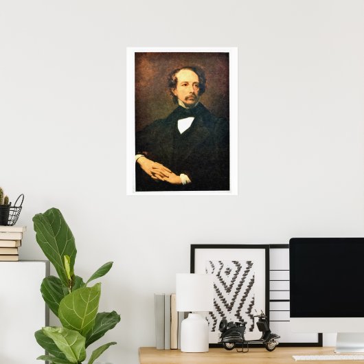 Portrait Benjamin Disraeli Poster (Thuiskantoor)