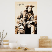 Portrait Buffalo Bill Cody Poster (Keuken)