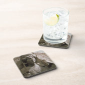 Portrait bust tomb relief, Roman, c.2nd/3rd centur Drankjes Onderzetter (Rechterzijde)