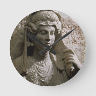 Portrait bust tomb relief, Roman, c.2nd/3rd centur Ronde Klok