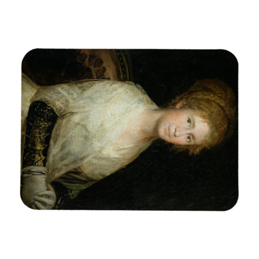 Portrait dacht Josepha Bayeu (d.1812) vrouw te zij Magneet (Horizontaal)