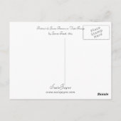 Portrait de Jeune Femme en Veste Rouge Briefkaart (Achterkant)