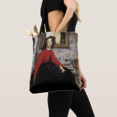 Portrait de Jeune Femme en Veste Tote Bag (Dichtbij)