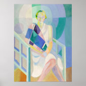 Portrait de Madame Heim, Delaunay Poster (Voorkant)