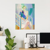 Portrait de Madame Heim, Delaunay Poster (Thuiskantoor)